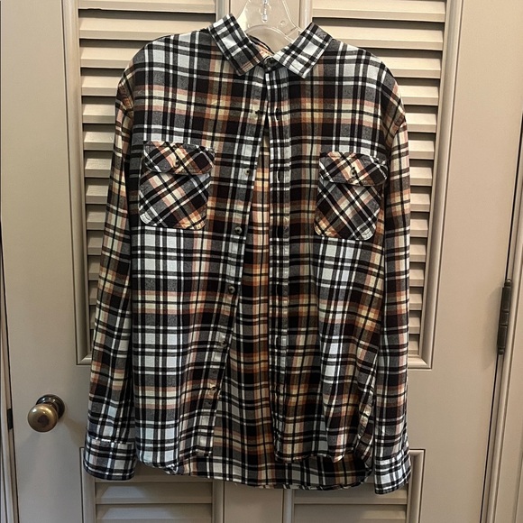 Free Nature Casual Button Down Shirt - Picture 1 of 6
